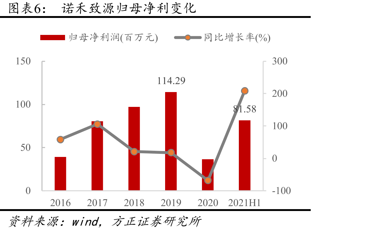 诺禾致源境内外业务收入规模及增速_第5页