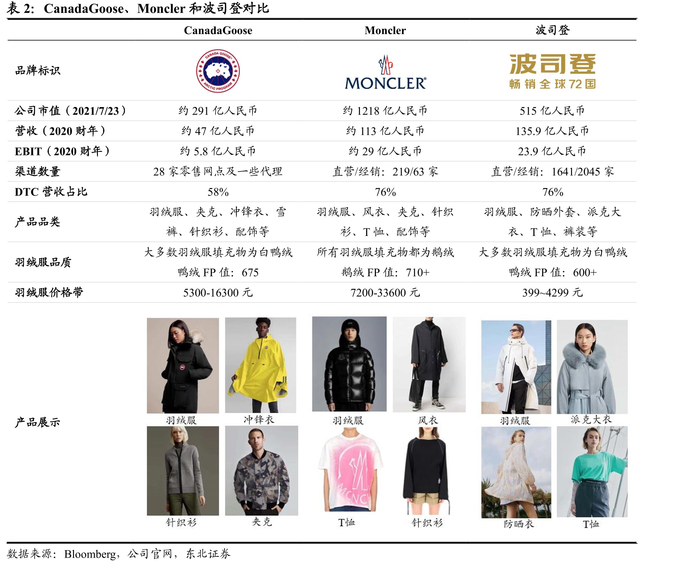 国内羽绒服市场阶梯_第5页
