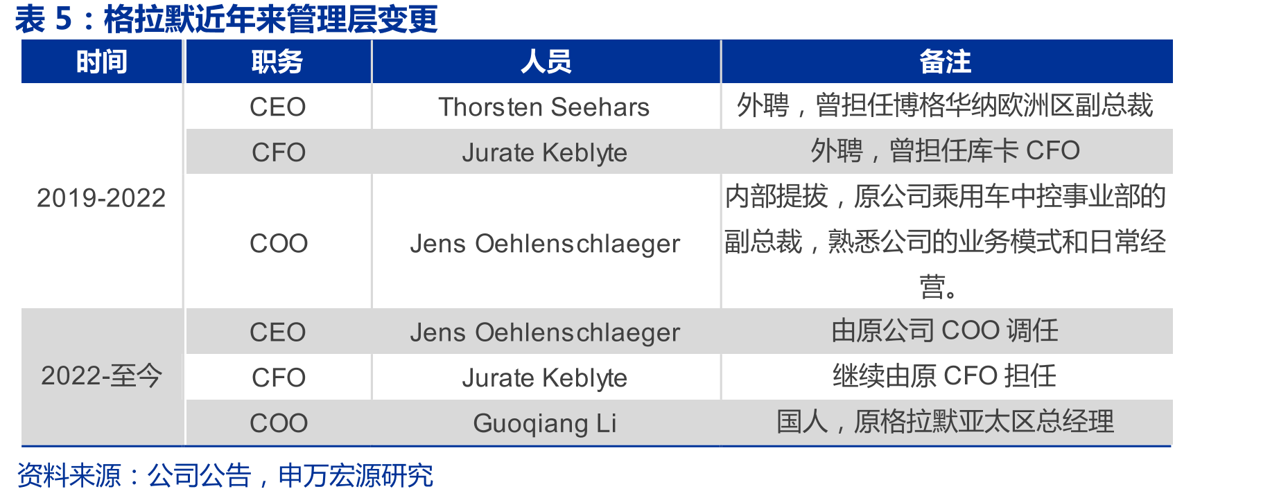 格拉默收入及EBIT拆分预测（单位：百万欧，%）_第5页