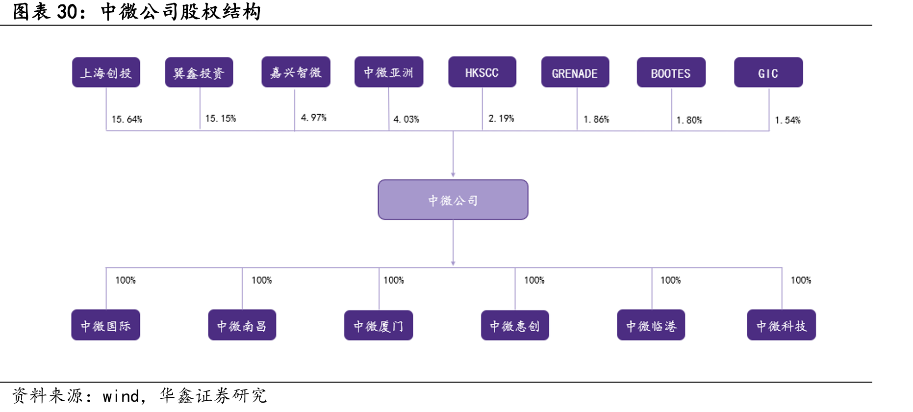 中微公司股权结构