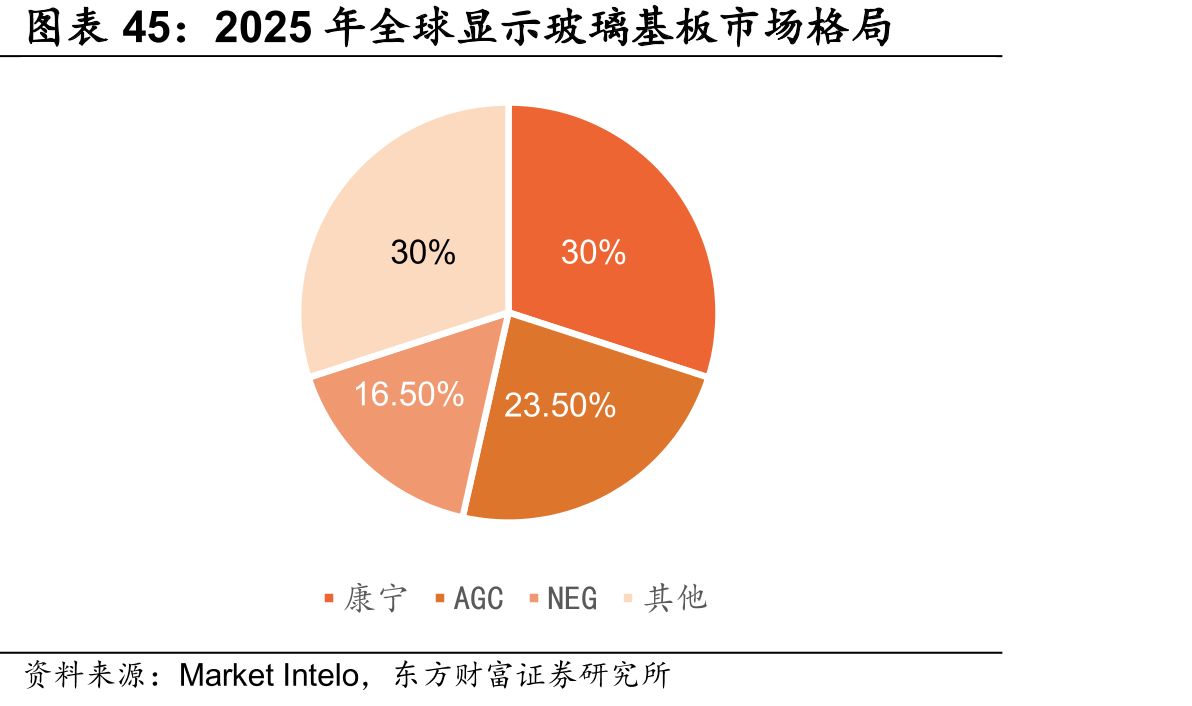 2025年全球显示玻璃基板市场格局