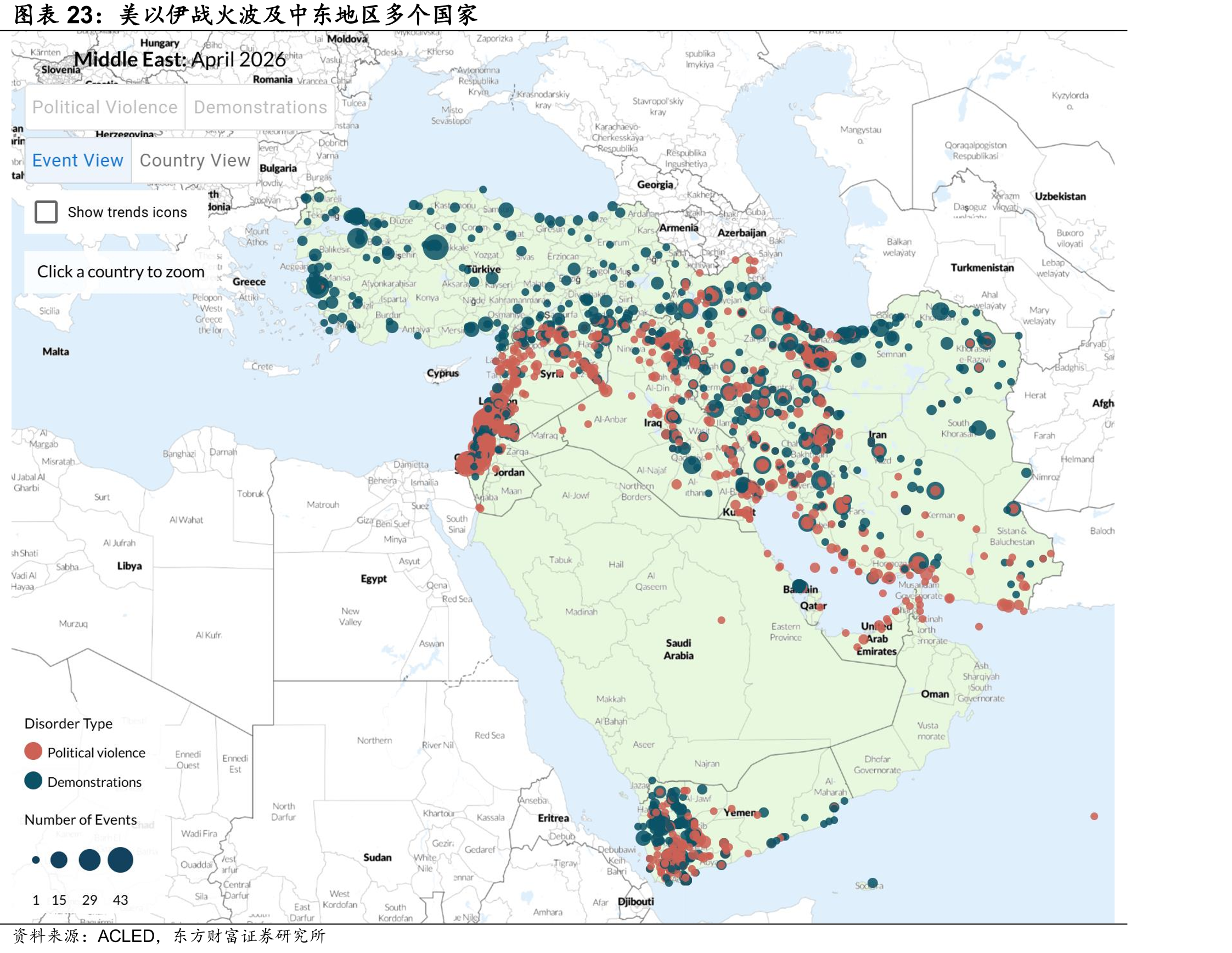 美以伊战火波及中东地区多个国家