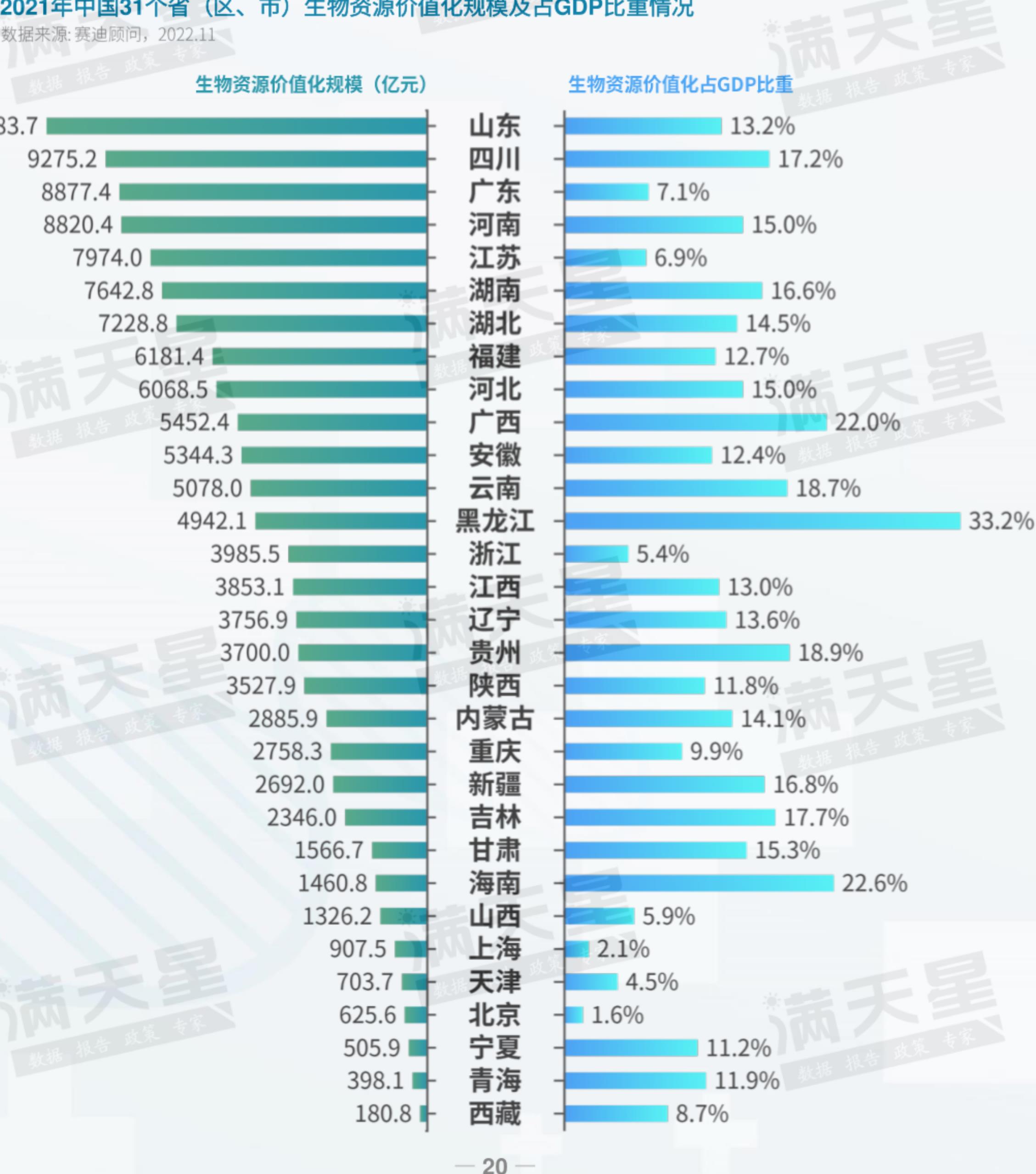 +2021年中国31个省（区、市）生物经济发展模式分类气泡图_第4页