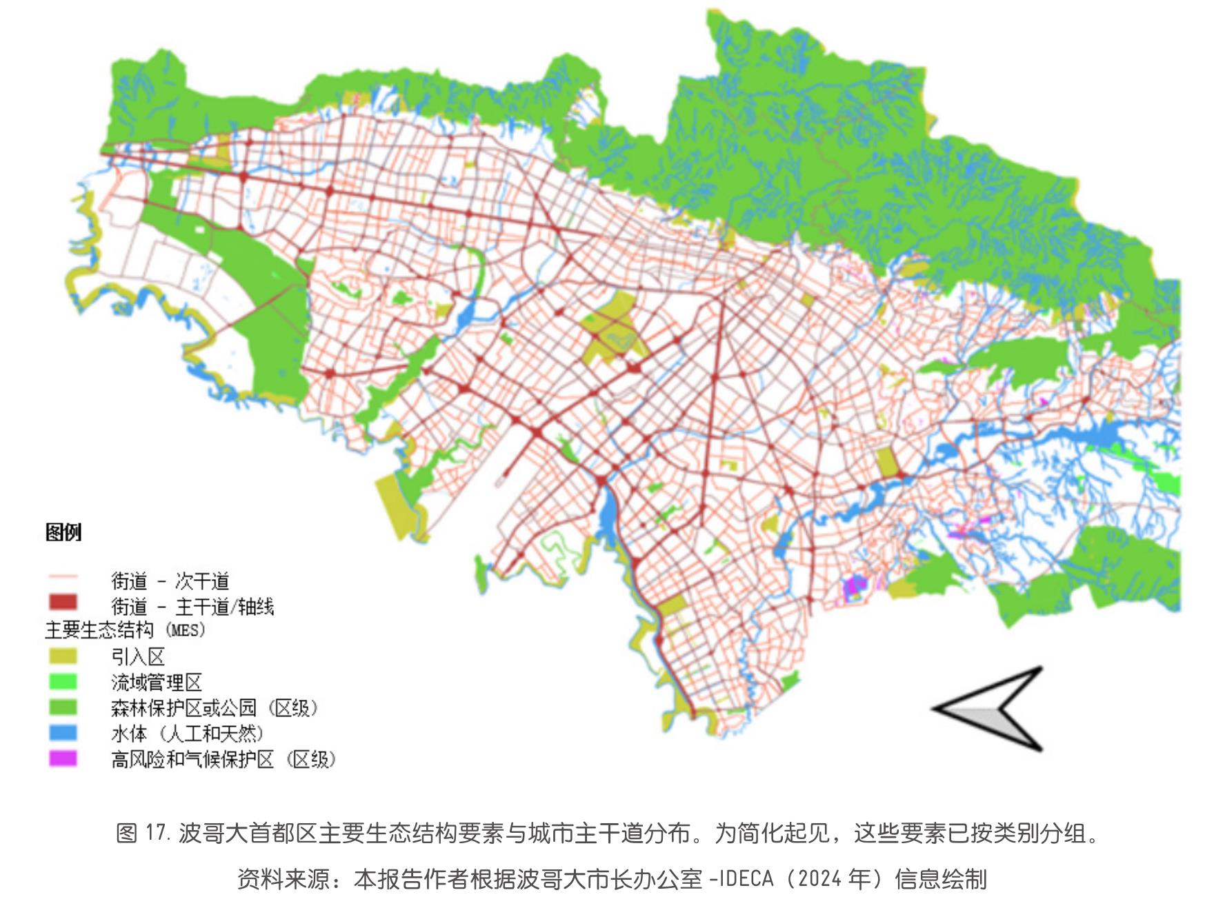 图4.2020年成都市及周边地区人口密度图（基于城市化程度分类框架，未采用连续性标准）。网格分辨率：100_第4页