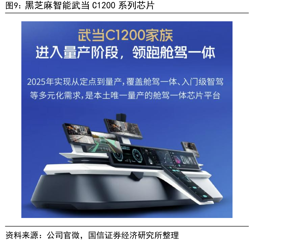 黑芝麻智能武当C1200系列芯片