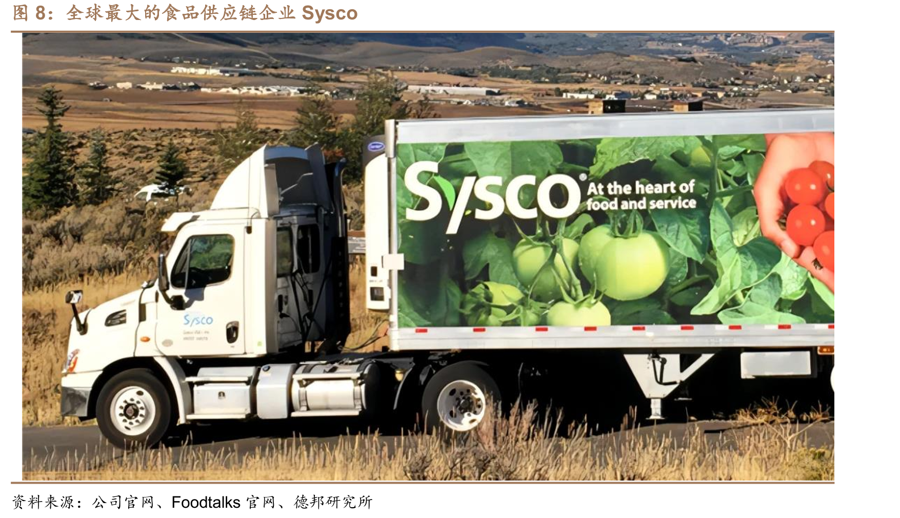 全球最大的食品供应链企业Sysco