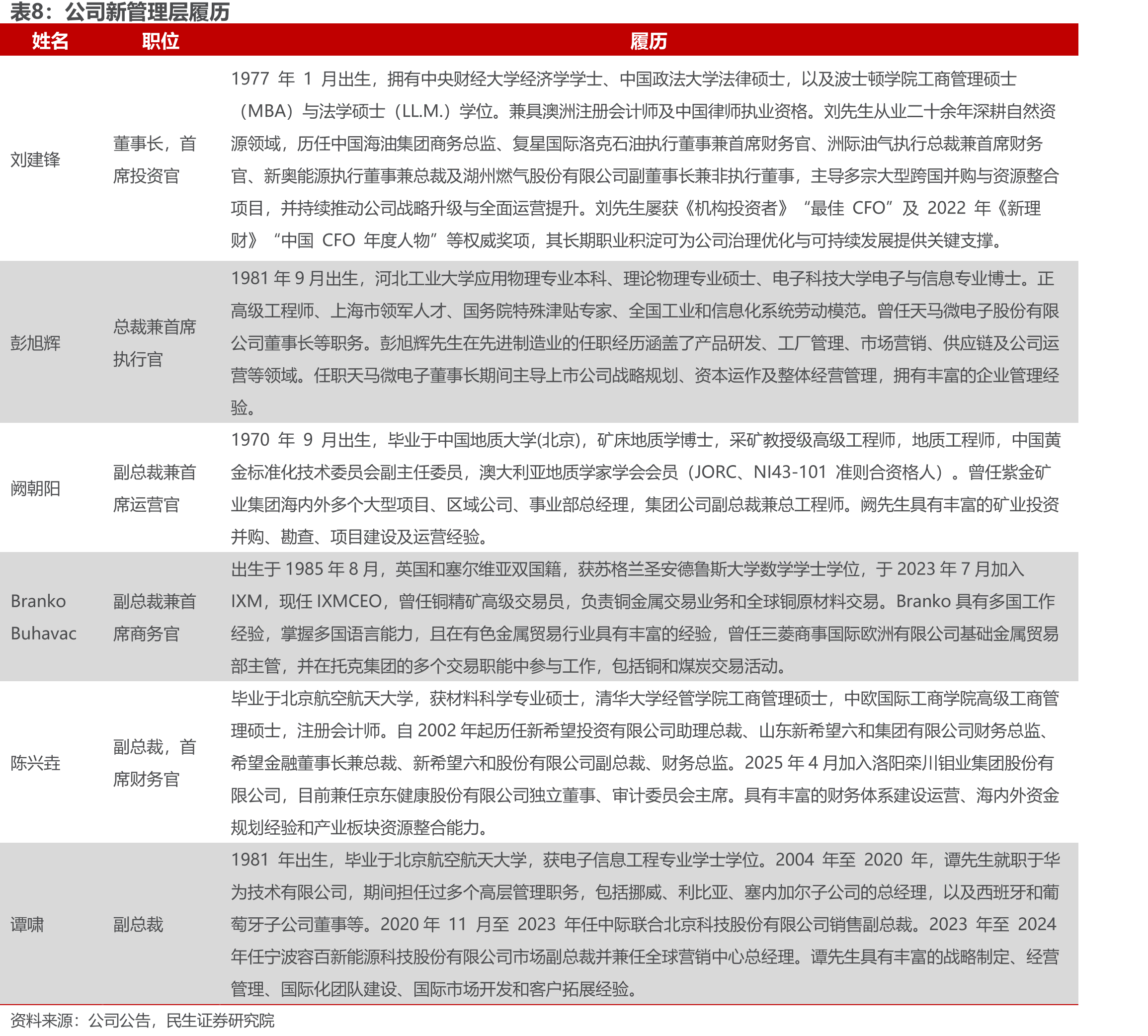 2025年前三季度铜钴板块毛利增长提升整体盈_第2页