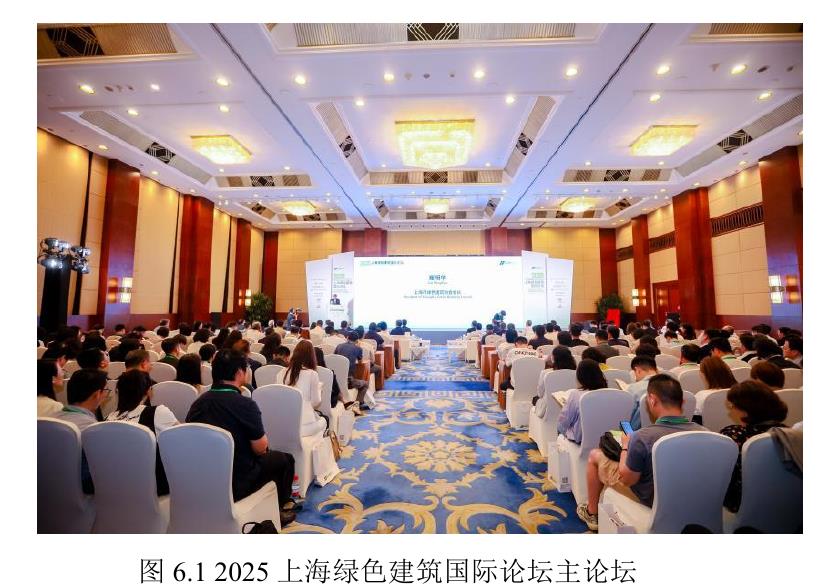 图6.12025上海绿色建筑国际论坛主论坛