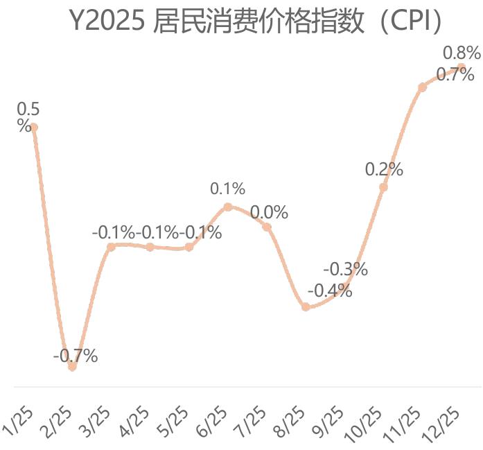 Y2025居民消费价格指数
