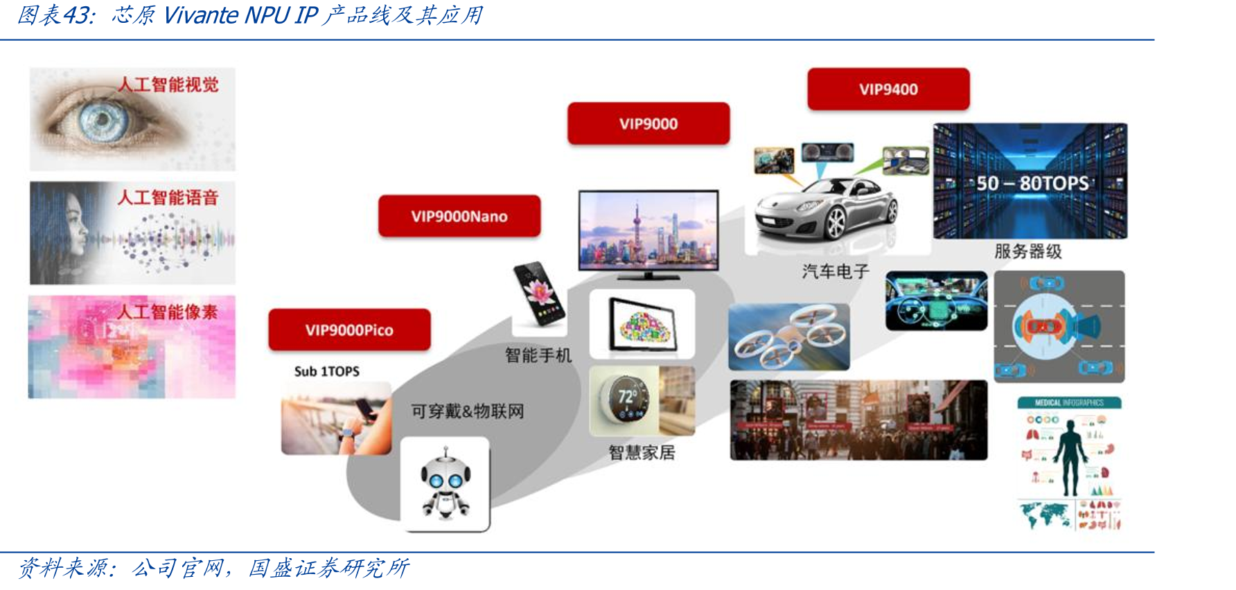 芯原VivanteNPUIP产品线及其应用