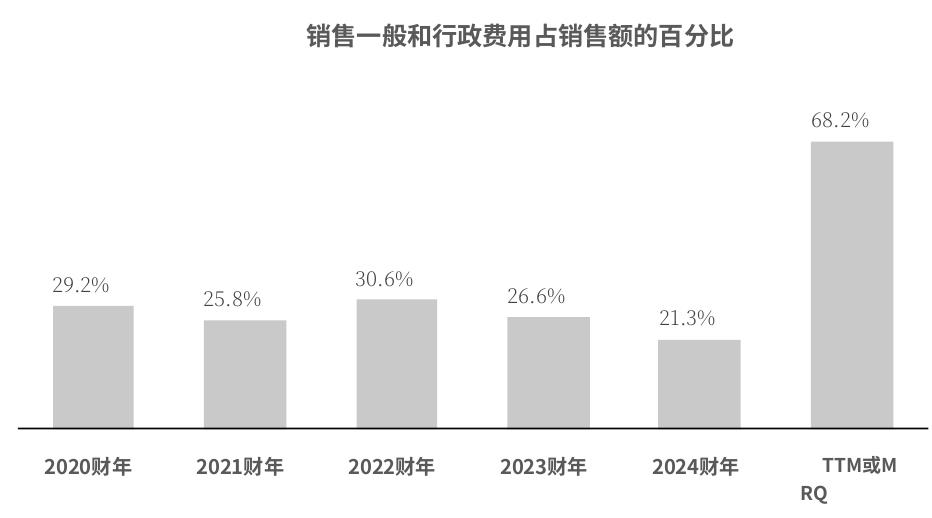 资产周转率：从2019年的0.78倍下降到2024年的0.54倍，表明利用资产创造收入的效率降低_第5页