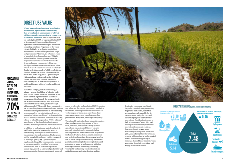 WWF：“廉价”水的高成本-水和淡水生态系统对人类和地球的真正价值（英文版）（33页）.pdf_第14页