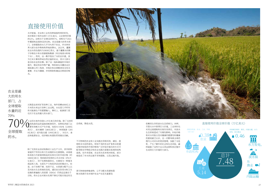 WWF：“廉价”水的高成本-水和淡水生态系统对人类和地球的真正价值（英文版）（33页）.pdf_第14页