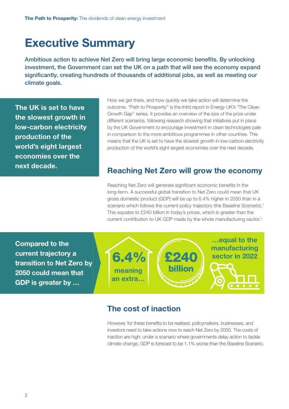 Energy UK：2023年通向繁荣之路-清洁能源投资的红利报告（英文版）（12页）.pdf_第2页