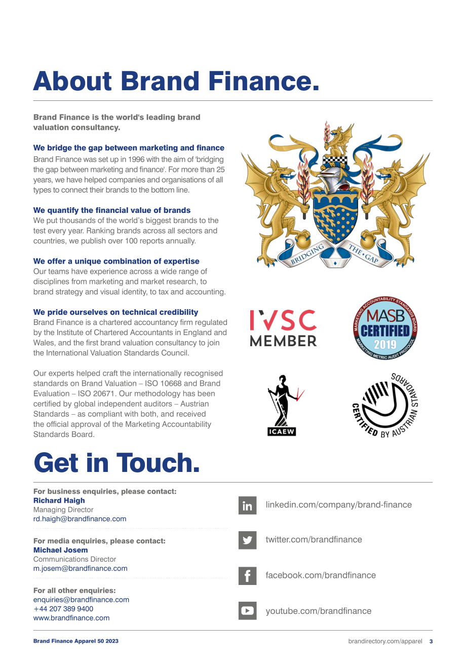 Brand Finance：2023年全球服装品牌价值50强报告（英文版）（31页）.pdf_第3页