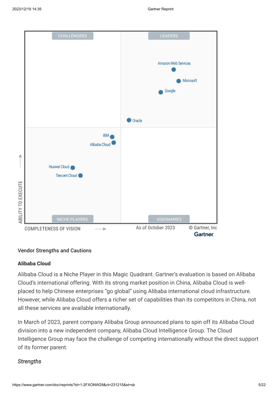 Gartner：2023战略云平台服务魔力象限（英文版）（22页）.pdf_第5页