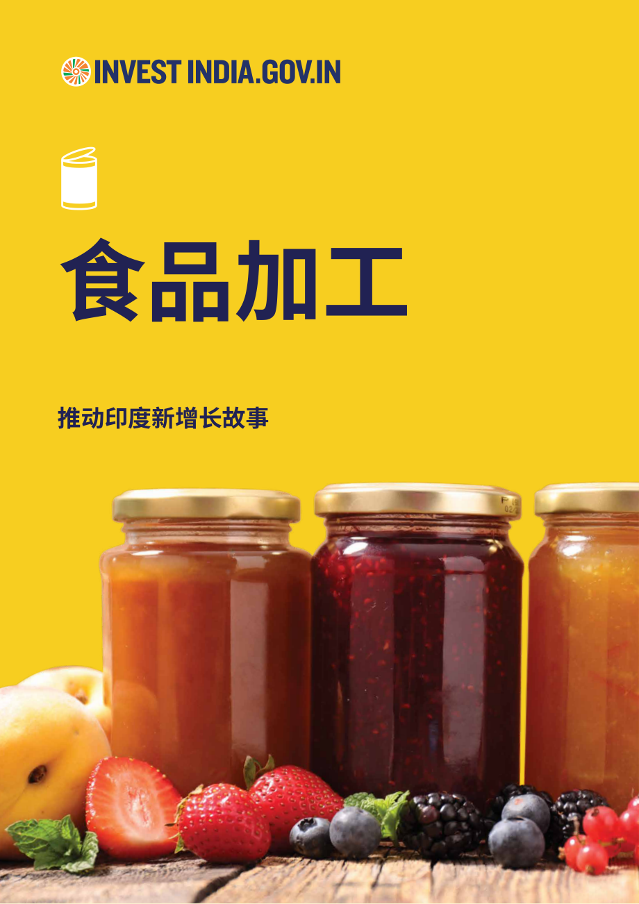Invest India：2023年印度食品加工行业分析报告（英文版）（16页）.pdf_第1页