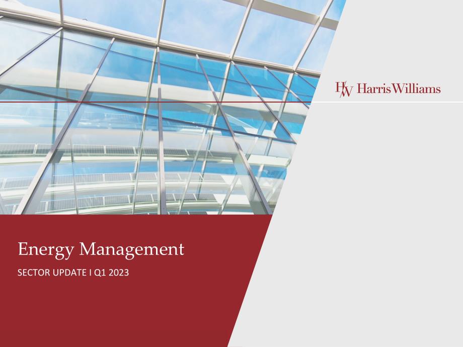 Harris Williams：2023Q1能源管理行业并购趋势报告（英文版）（10页）.pdf_第1页