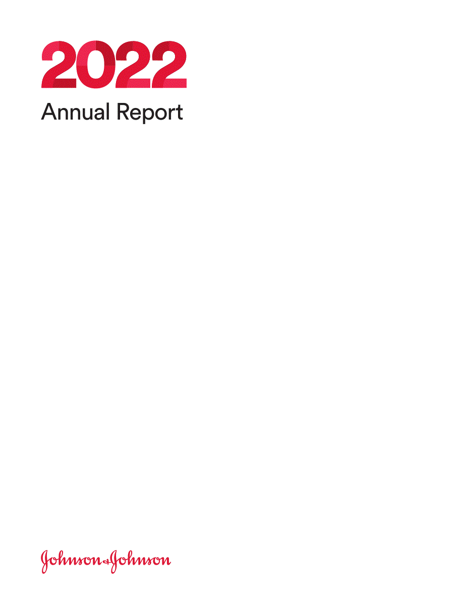 强生Johnson &ampamp Johnson（JNJ）2022年年度报告「NYSE」（英文版）（140页）.pdf_第1页