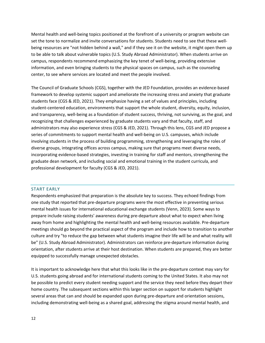 IIE：2023国际教育中的心理健康与福祉研究报告-关于为学生和管理者提供支持的思考（英文版）（26页）.pdf_第13页