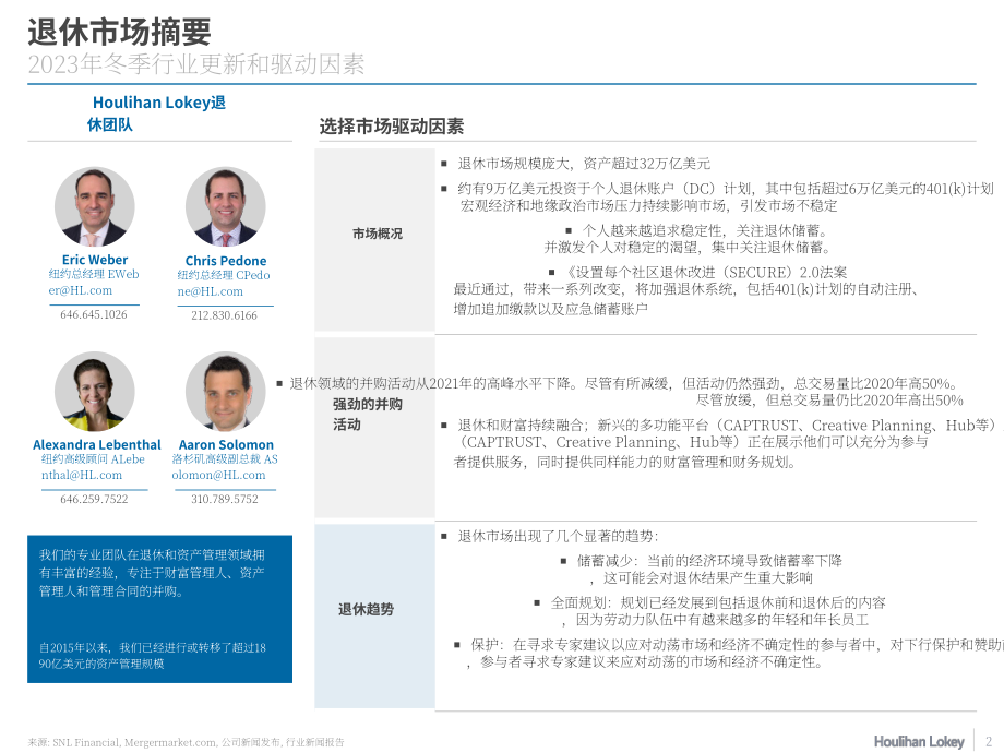 华利安：2023退休产业冬季更新报告（英文版）（54页）.pdf_第2页