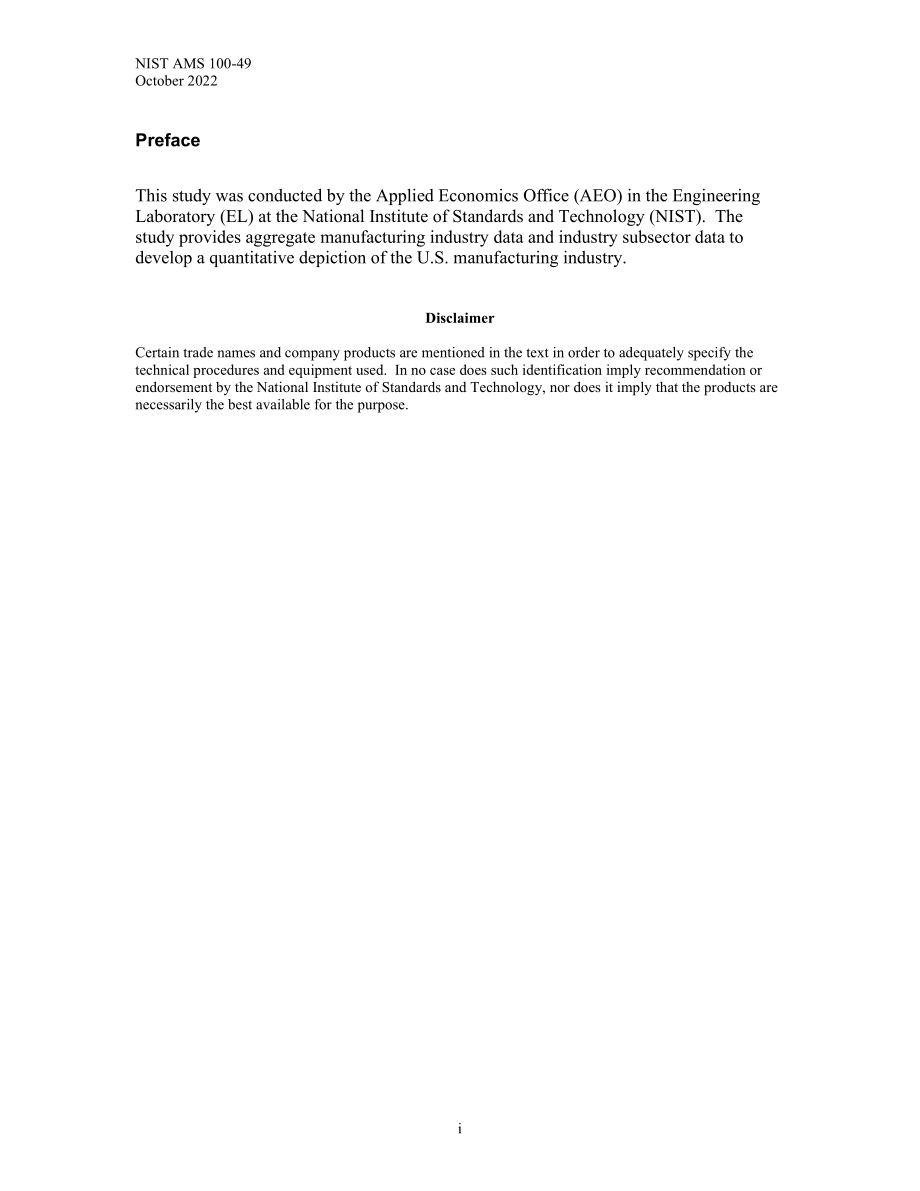 美国国家标准技术研究院（NIST）：2022年度美国制造业统计数据报告（英文版）（64页）.pdf_第4页