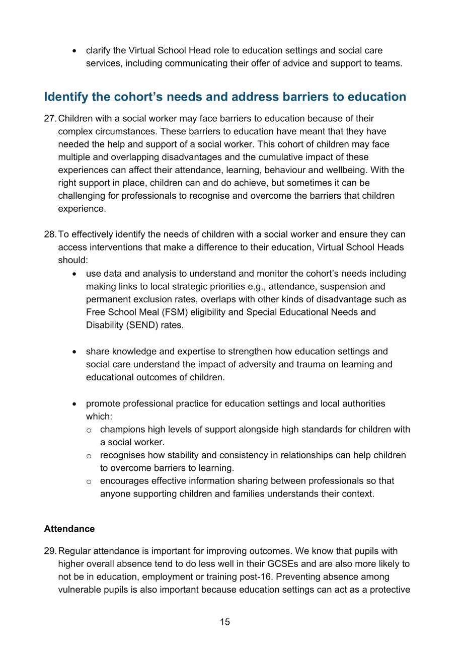 英国教育部：虚拟学校校长的角色延伸：与社会工作者共同促进儿童教育（2023）（英文版）（22页）.pdf_第15页