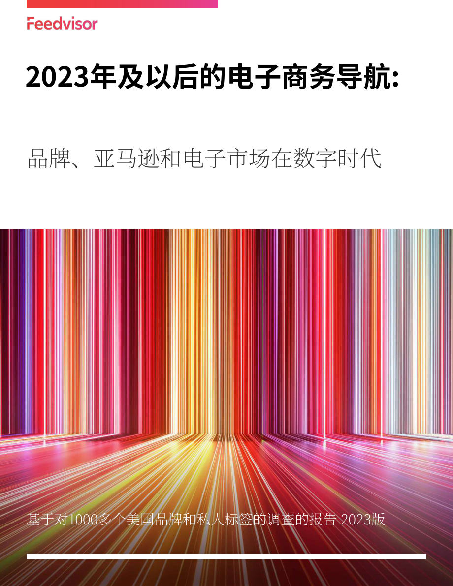 Feedvisor：引领2023年及以后的电子商务-数字时代的品牌、亚马逊和电商市场（英文版）（40页）.pdf_第1页
