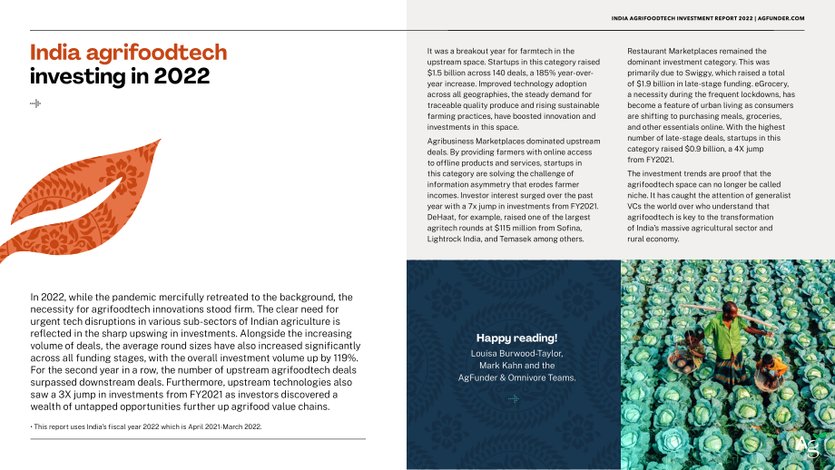 AgFunder：2022年印度农业食品科技投资报告（英文版）（32页）.pdf_第4页