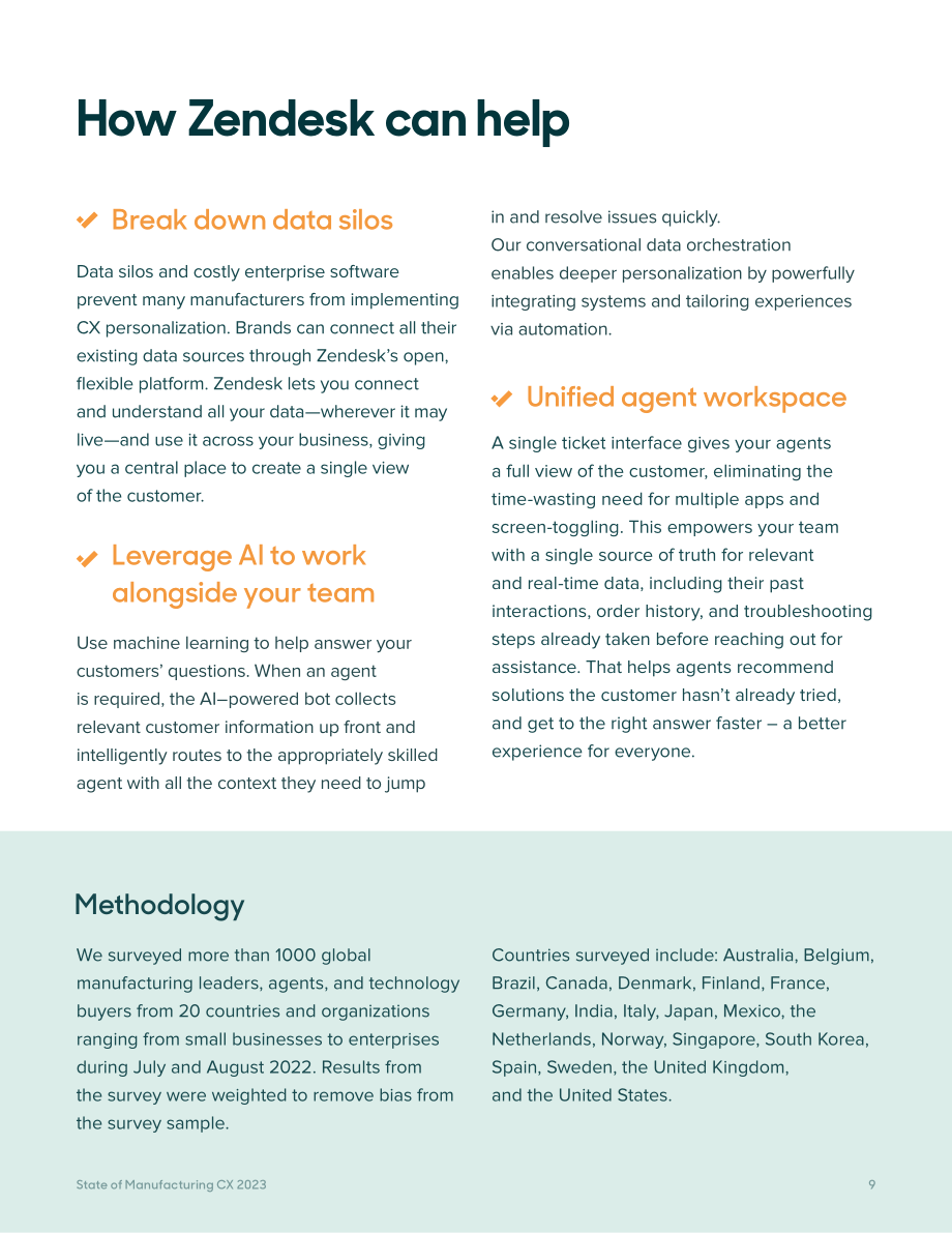 Zendesk：2023年制造业客户体验现状报告（英文版）（10页）.pdf_第9页