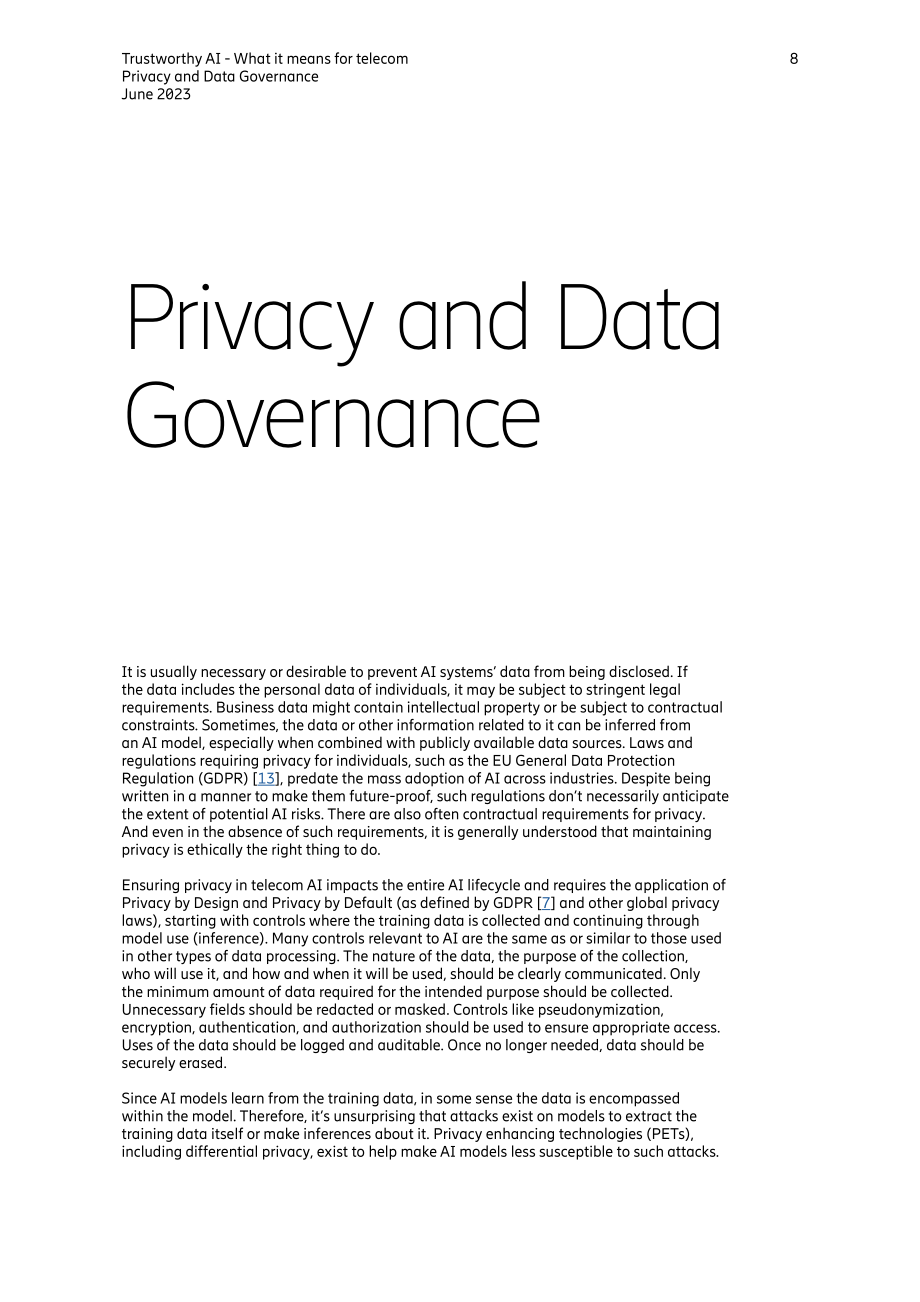 爱立信：2023年可信AI白皮书-对电信业的影响（英文版）（20页）.pdf_第8页