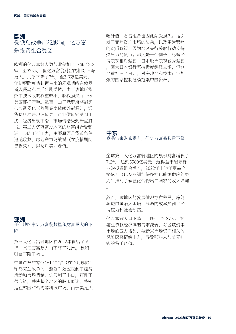 Altrata：2023年全球亿万富翁人口普查报告（英文版）（32页）.pdf_第13页