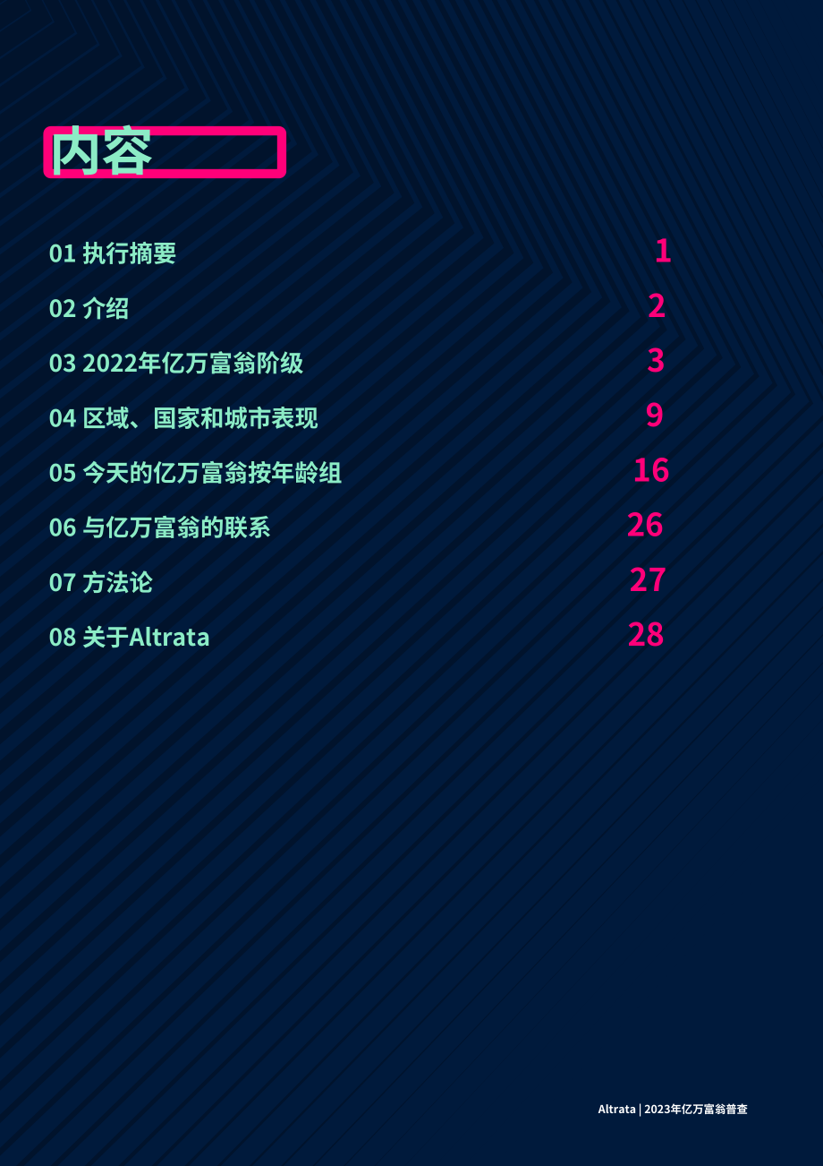 Altrata：2023年全球亿万富翁人口普查报告（英文版）（32页）.pdf_第3页