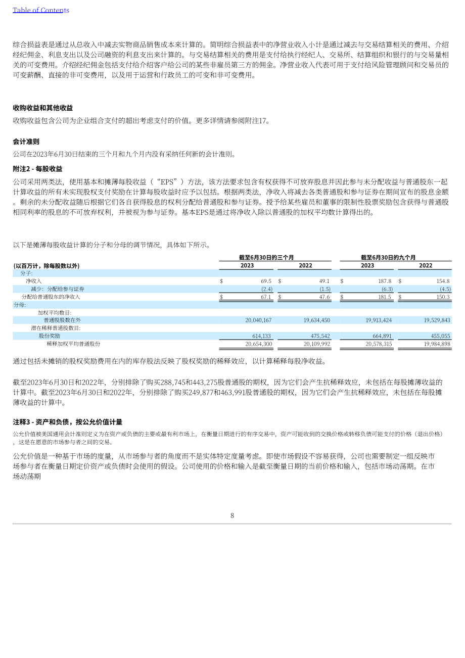 StoneX集团（STONEX GROUP）2023年第二季度财报（英文版）（227页）.pdf_第10页