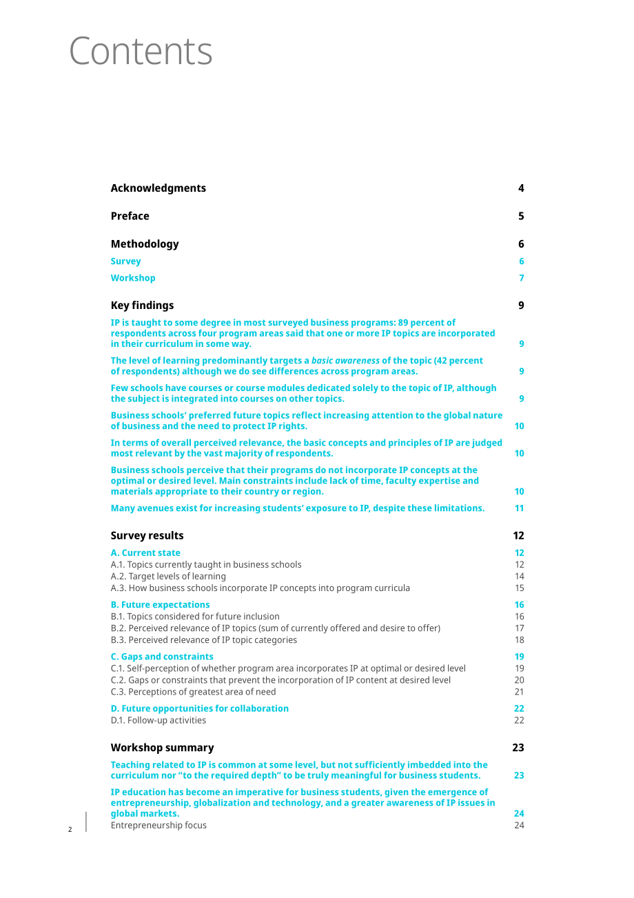 世界知识产权组织：2023全球商学院知识产权教育报告（英文版）（34页）.pdf_第4页
