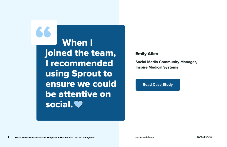 Sprout Social：2023年医疗社交媒体基准报告（英文版）（11页）.pdf_第9页