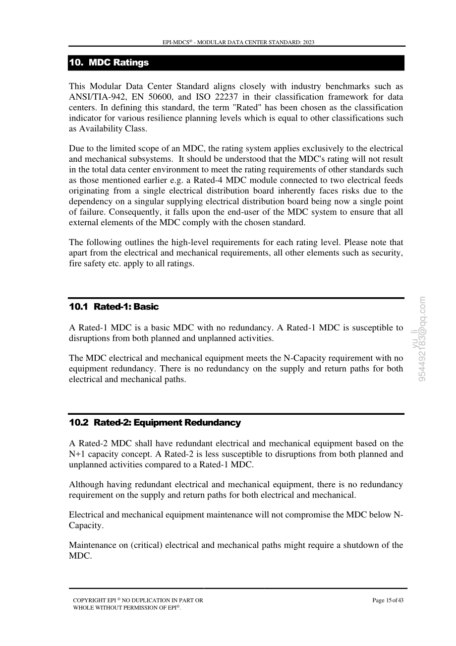 国际权威数据中心认证机构（EPI）：模块化数据中心标准（2023）（英文版）（43页）.pdf_第15页