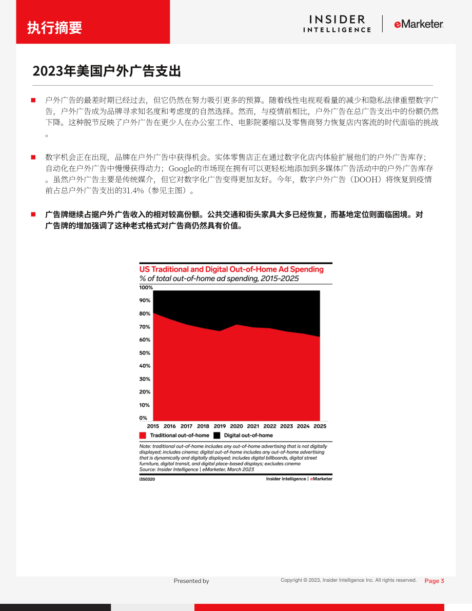 eMarketer：2023年美国户外广告支出报告（英文版）（10页）.pdf_第3页