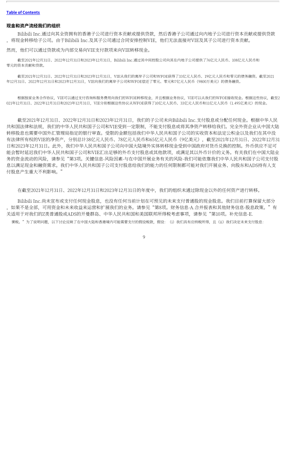 哔哩哔哩Bilibili Inc.（BILI）2023年20-F年度报告「NASDAQ」（英文版）（266页）.pdf_第12页