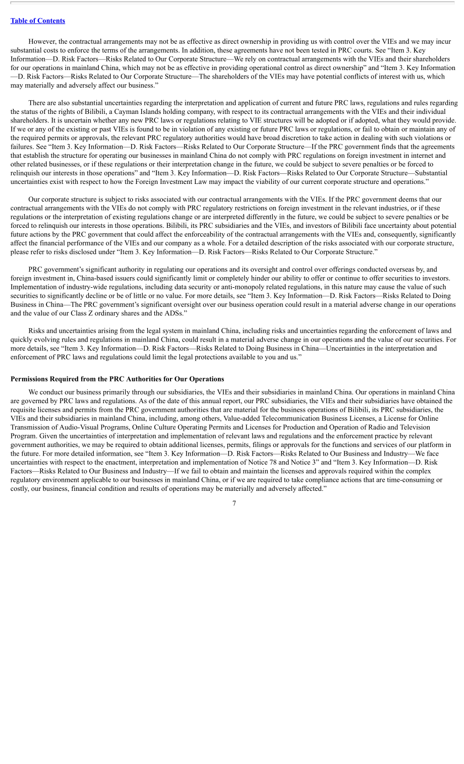 哔哩哔哩Bilibili Inc.（BILI）2023年20-F年度报告「NASDAQ」（英文版）（266页）.pdf_第10页