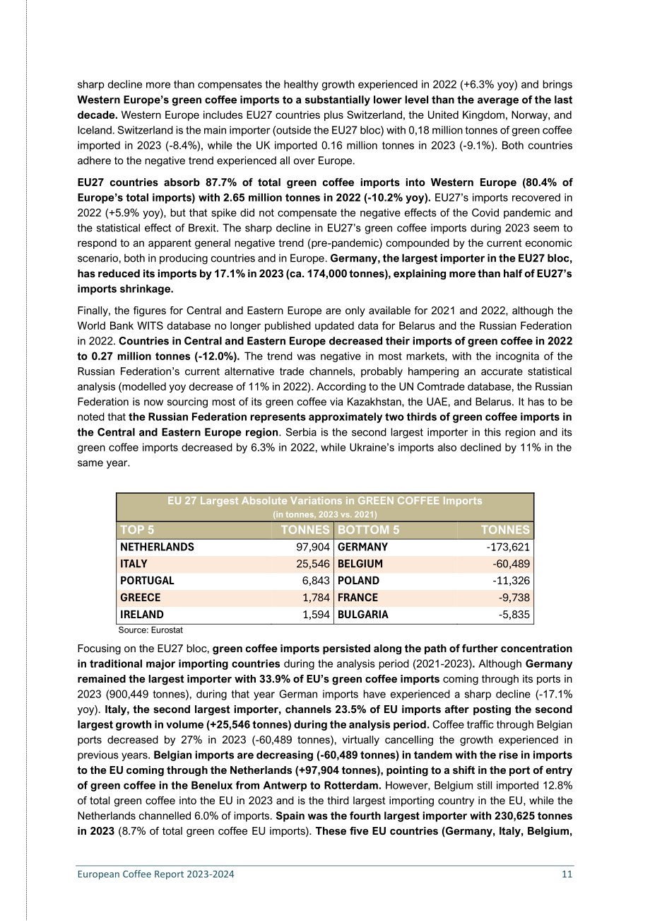 欧盟咖啡联合会（ECF）：2023-2024年欧洲咖啡报告（英文版）（50页）.pdf_第11页