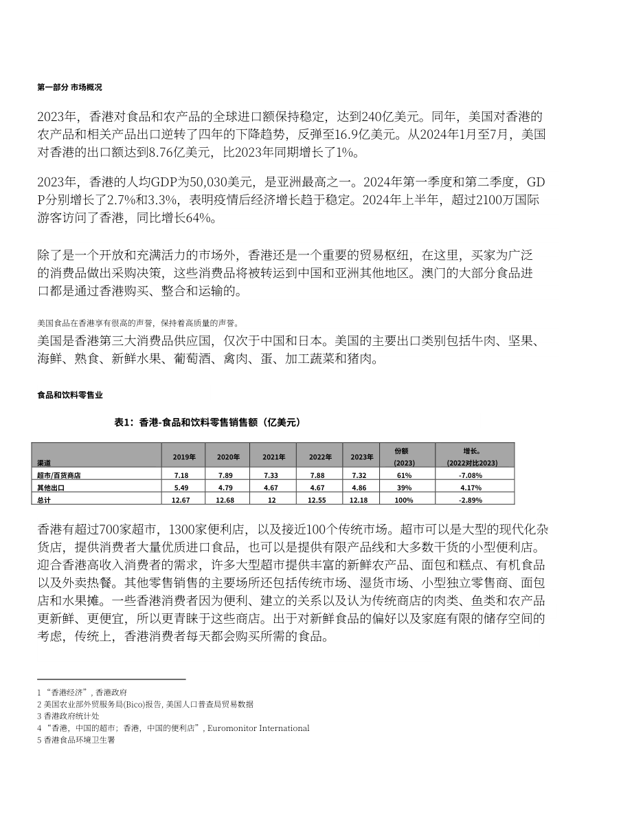 美国农业部（USDA）：2024香港零售食品年度报告（英文版）（13页）.pdf_第3页