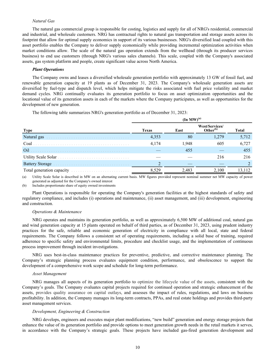 NRG Energy（NRG）2023年10-K年度报告（英文版）（169页）.pdf_第10页