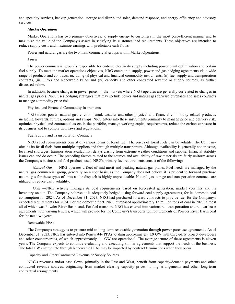 NRG Energy（NRG）2023年10-K年度报告（英文版）（169页）.pdf_第9页
