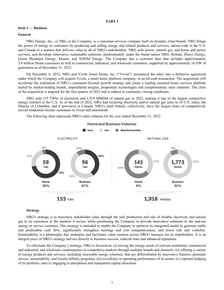 NRG Energy（NRG）2022年10-K年度报告（英文版）（159页）.pdf_第7页