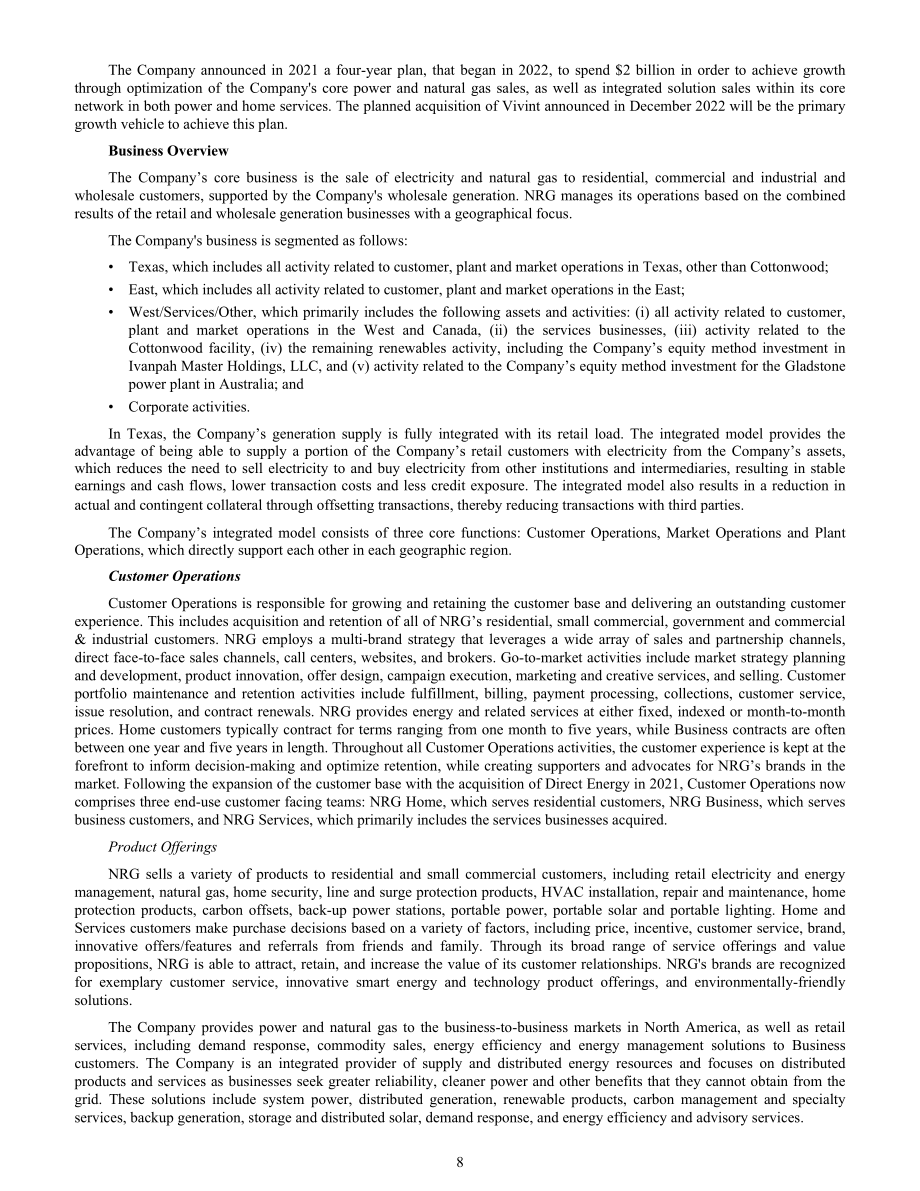 NRG Energy（NRG）2022年10-K年度报告（英文版）（159页）.pdf_第8页