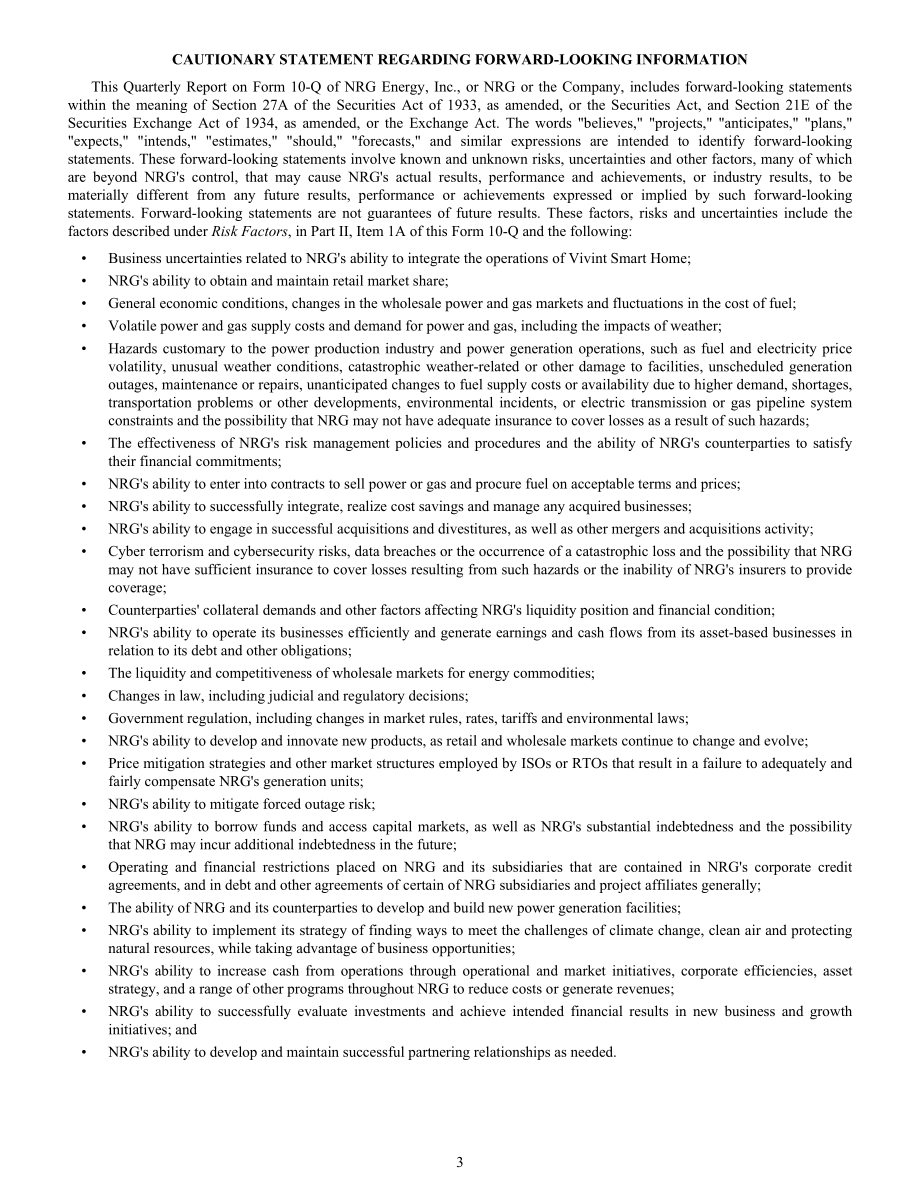 NRG Energy（NRG）2024年第二季度财报（英文版）（83页）.pdf_第3页