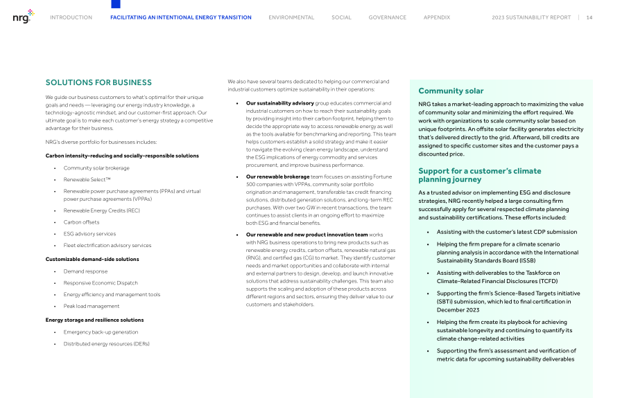 NRG Energy（NRG）2023年可持续发展报告（英文版）（60页）.pdf_第14页
