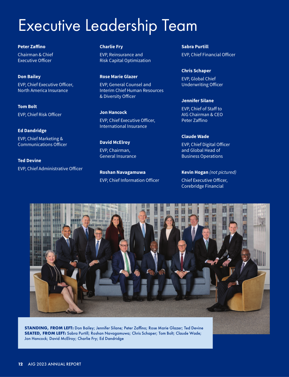 美国国际集团（AMERICAN INTERNATIONAL GROUP）2023年年度报告（英文版）（308页）.pdf_第14页