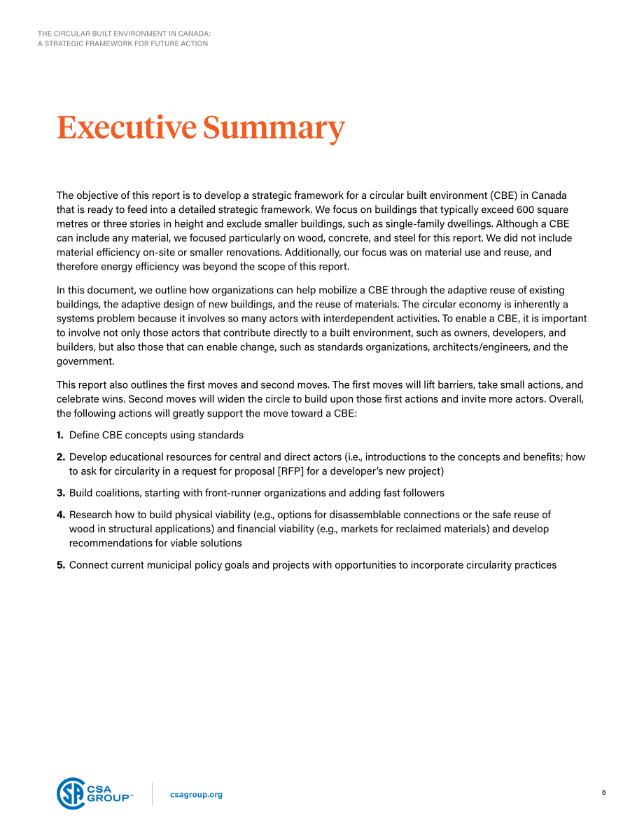 CSA Group：2024加拿大循环建筑环境未来战略框架报告（英文版）（39页）.pdf_第6页